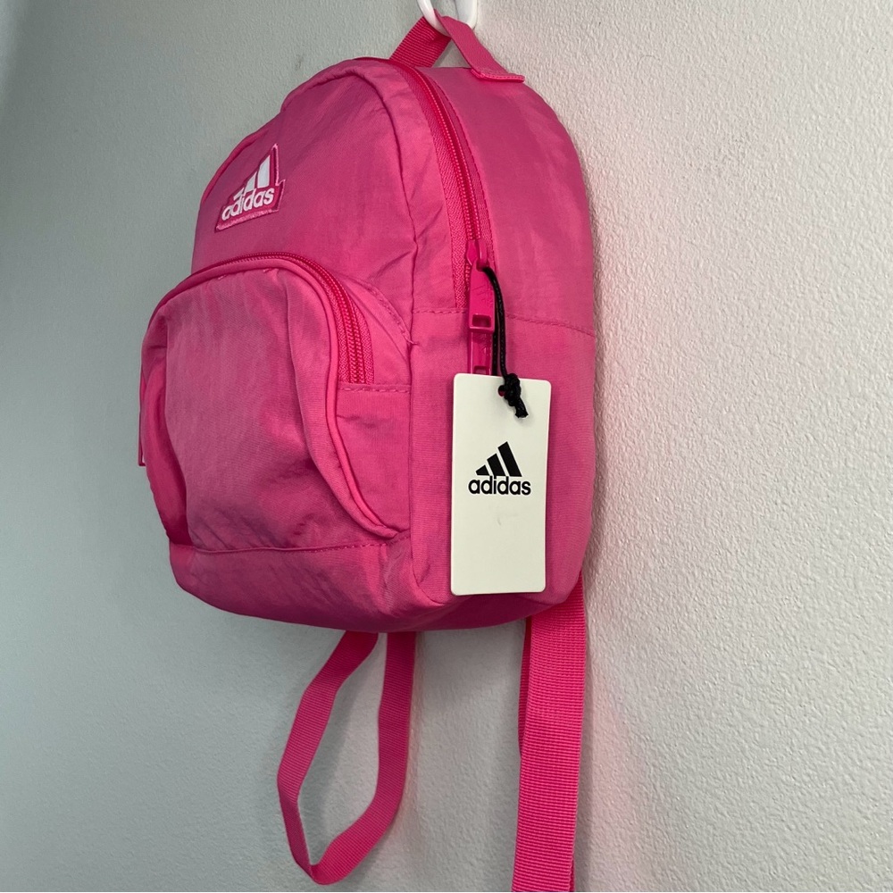 Adidas | Mini Pink Backpack with Coin Purse Set - Picture 3 of 13